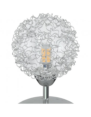 Lampada da Soffitto con Paralumi in Rete per 5 Luci LED G9