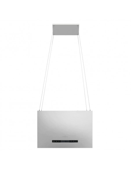 Cappa da Cucina ad Isola Sospesa LCD con Sensore 55 cm Acciaio