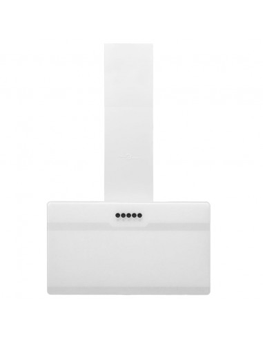 Cappa a Parete 60 cm in Acciaio e Vetro Temperato Bianco