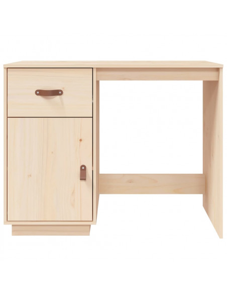 Scrivania 95x50x75 cm in Legno Massello di Pino
