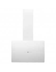 Cappa a Parete 60 cm in Acciaio e Vetro Temperato Bianco 2