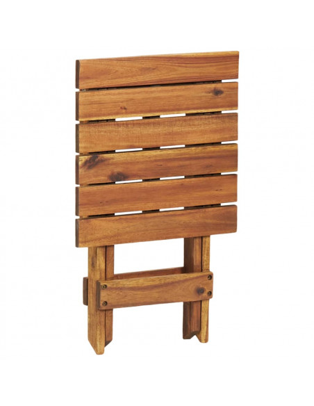 Piedistallo per Piante 30x30x38 cm in Massello d'Acacia