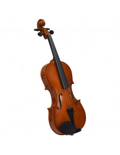 Set Completo Violino con Arco e Mentoniera Naturale 4/4