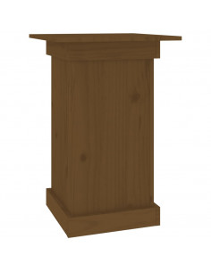 Portafiori marrone miele 40x40x60 cm in Legno Massello di Pino 2