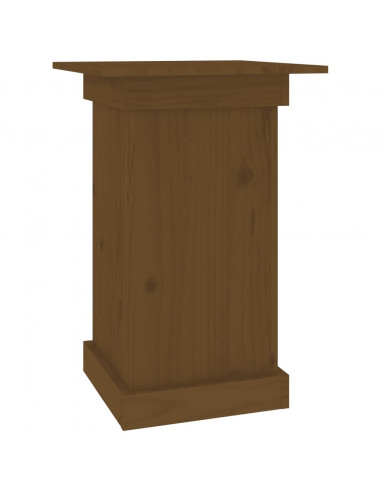 Portafiori marrone miele 40x40x60 cm in Legno Massello di Pino