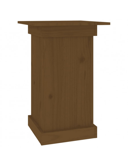 Portafiori marrone miele 40x40x60 cm in Legno Massello di Pino