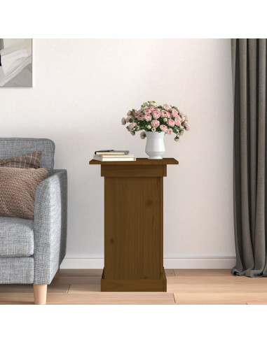 Portafiori marrone miele 40x40x60 cm in Legno Massello di Pino