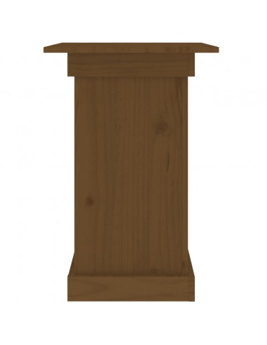Portafiori marrone miele 40x40x60 cm in Legno Massello di Pino