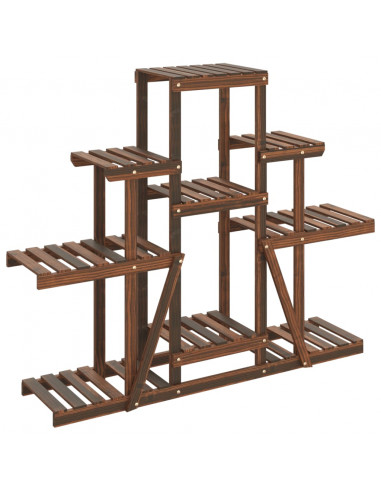 Portafiori 110x25x96 cm in Legno Massello di Abete