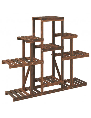 Portafiori 110x25x96 cm in Legno Massello di Abete