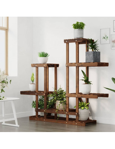 Portafiori 95x25x96 cm in Legno Massello di Abete