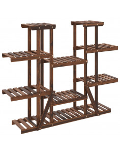 Portafiori 110x25x110,5 cm in Legno Massello di Abete 2