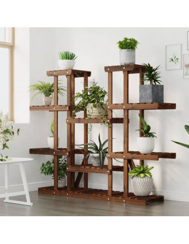 Portafiori 110x25x110,5 cm in Legno Massello di Abete