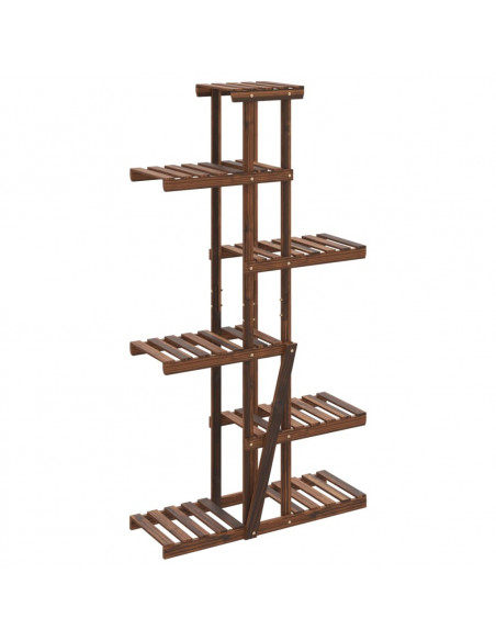 Portafiori 75x25x140,5 cm in Legno Massello di Abete