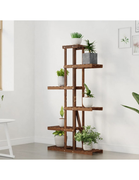 Portafiori 75x25x140,5 cm in Legno Massello di Abete