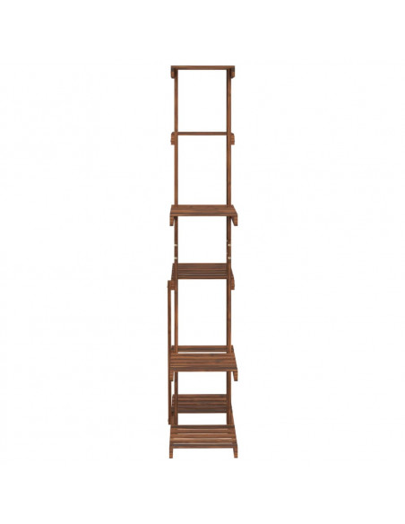 Portafiori 75x25x140,5 cm in Legno Massello di Abete