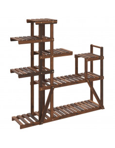 Portafiori 110x25x111 cm in Legno Massello di Abete 2