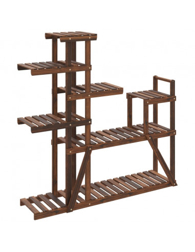 Portafiori 110x25x111 cm in Legno Massello di Abete