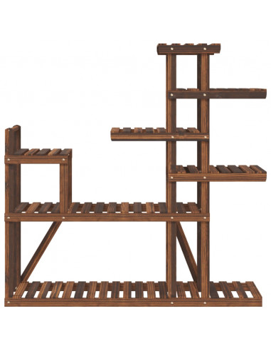 Portafiori 110x25x111 cm in Legno Massello di Abete