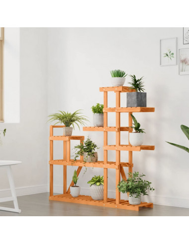 Portafiori 110x25x111 cm in Legno Massello di Abete