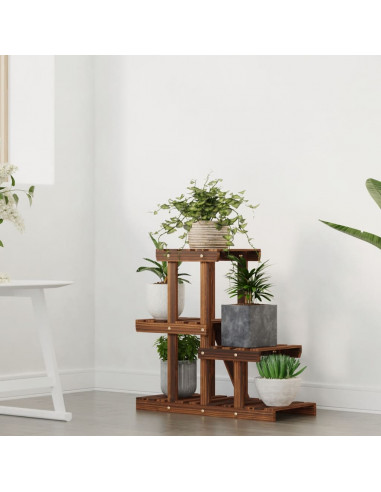 Portafiori 58x25x51 cm in Legno Massello di Abete