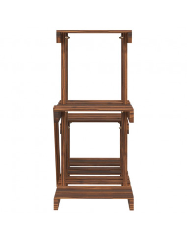 Portafiori 58x25x51 cm in Legno Massello di Abete