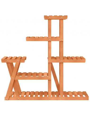 Portafiori 95x25x96 cm in Legno Massello di Abete