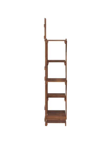 Portafiori 60x25x130 cm in Legno Massello di Abete