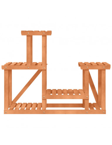 Portafiori 90x25x73,5 cm in Legno Massello di Abete