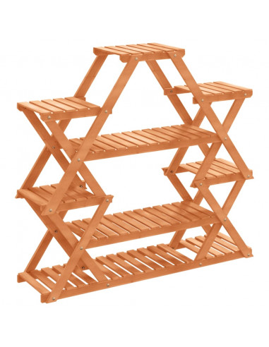 Portafiori 110x25x105 cm in Legno Massello di Abete