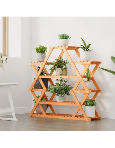 Portafiori 110x25x105 cm in Legno Massello di Abete