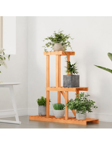 Portafiori 81x25x75,5 cm in Legno Massello di Abete