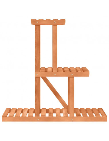 Portafiori 81x25x75,5 cm in Legno Massello di Abete