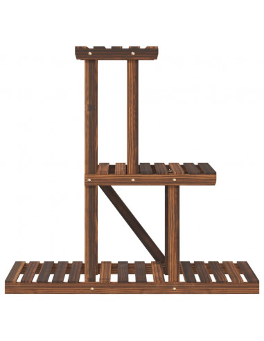 Portafiori 81x25x75,5 cm in Legno Massello di Abete