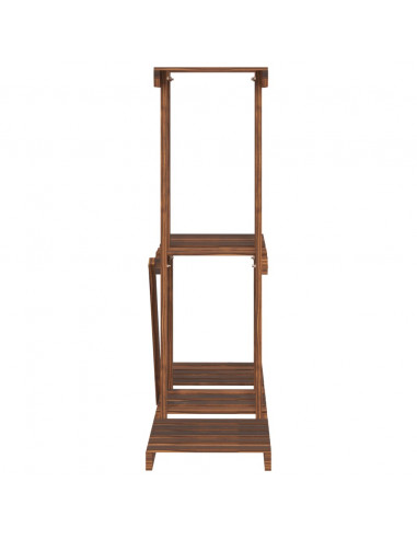 Portafiori 81x25x75,5 cm in Legno Massello di Abete