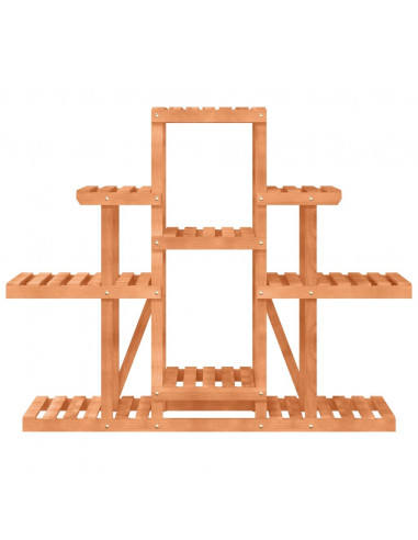 Portafiori 110x25x96 cm in Legno Massello di Abete