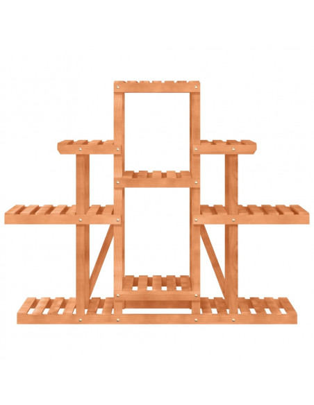Portafiori 110x25x96 cm in Legno Massello di Abete