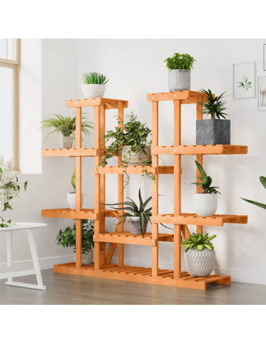 Portafiori 110x25x110,5 cm in Legno Massello di Abete