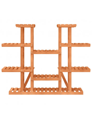 Portafiori 110x25x110,5 cm in Legno Massello di Abete