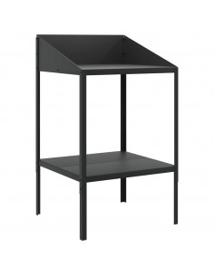 Supporto per Piante Antracite 56,5x54,5x100 cm Acciaio Zincato 2