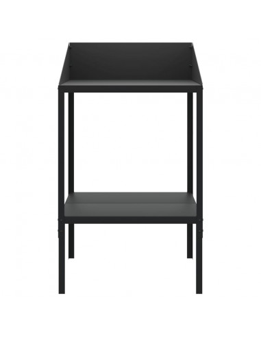 Supporto per Piante Antracite 56,5x54,5x100 cm Acciaio Zincato