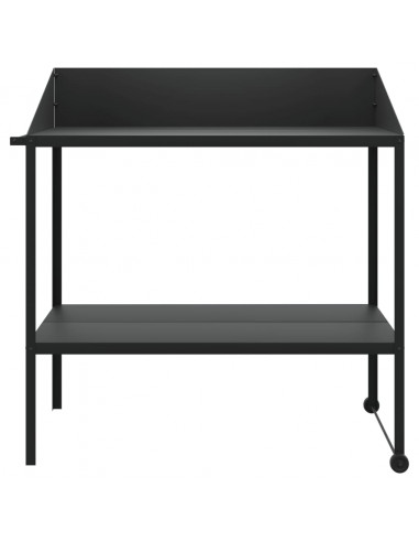 Supporto per Piante Antracite 100x54,5x100 cm Acciaio Zincato