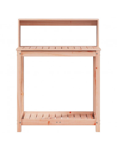 Tavolo Invaso con Ripiani 82,5x50x109,5 cm Massello Douglas