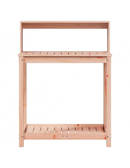 Tavolo Invaso con Ripiani 82,5x50x109,5 cm Massello Douglas