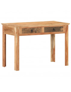 Scrivania 110x50x75 cm in Legno Massello di Recupero