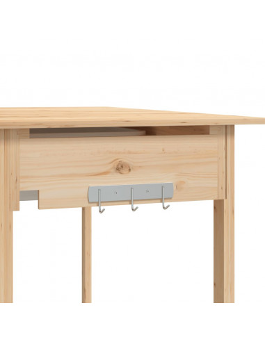 Tavolo Invaso con Lavello 47,5x44x139,5 cm Massello Abete