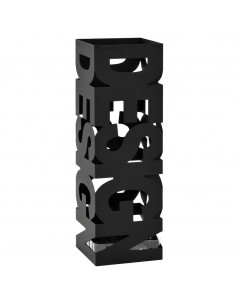 Porta Ombrelli Design in Acciaio Nero 2