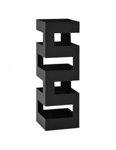 Porta Ombrelli Tetris in Acciaio Nero