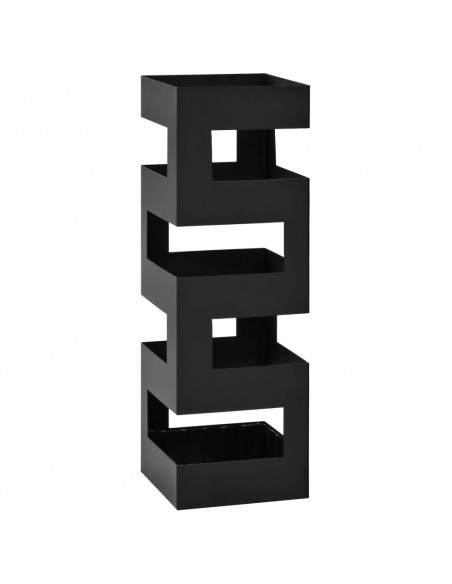 Porta Ombrelli Tetris in Acciaio Nero
