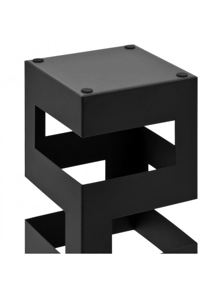 Porta Ombrelli Tetris in Acciaio Nero